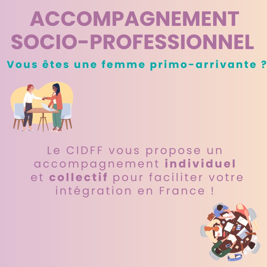 Accompagnement femmes primo-arrivantes